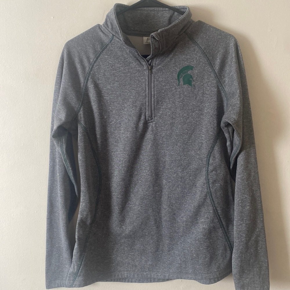 Michigan State University quarter zip